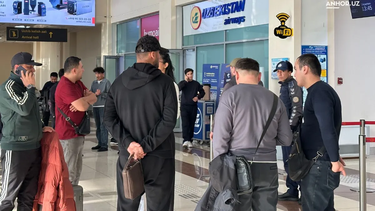 Toshkent va Andijon aeroportlarida bir nechta reyslar kechiktirildi
