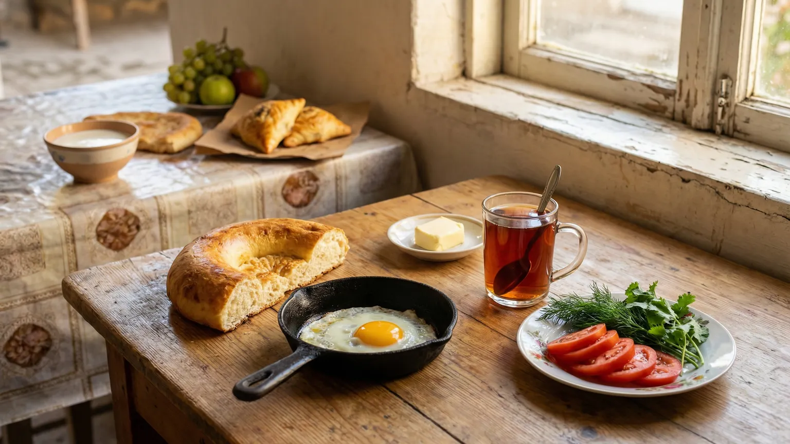 Oʻzbekistonda 1 dollarga qanday nonushta qilsa bo’ladi – Milliy retseptlar