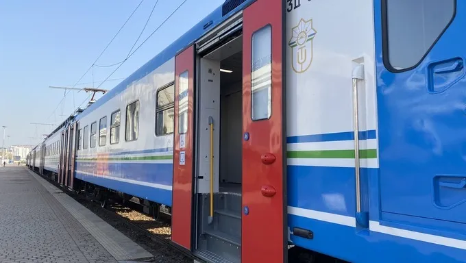 Farg‘ona vodiysida yangi elektropoyezd yo‘lga qo‘yildi