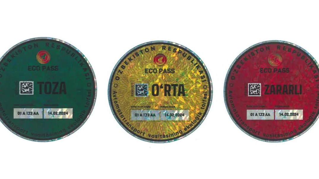 Yil yakunigacha Toshkentdagi barcha avtomobillarga ekostiker beriladi