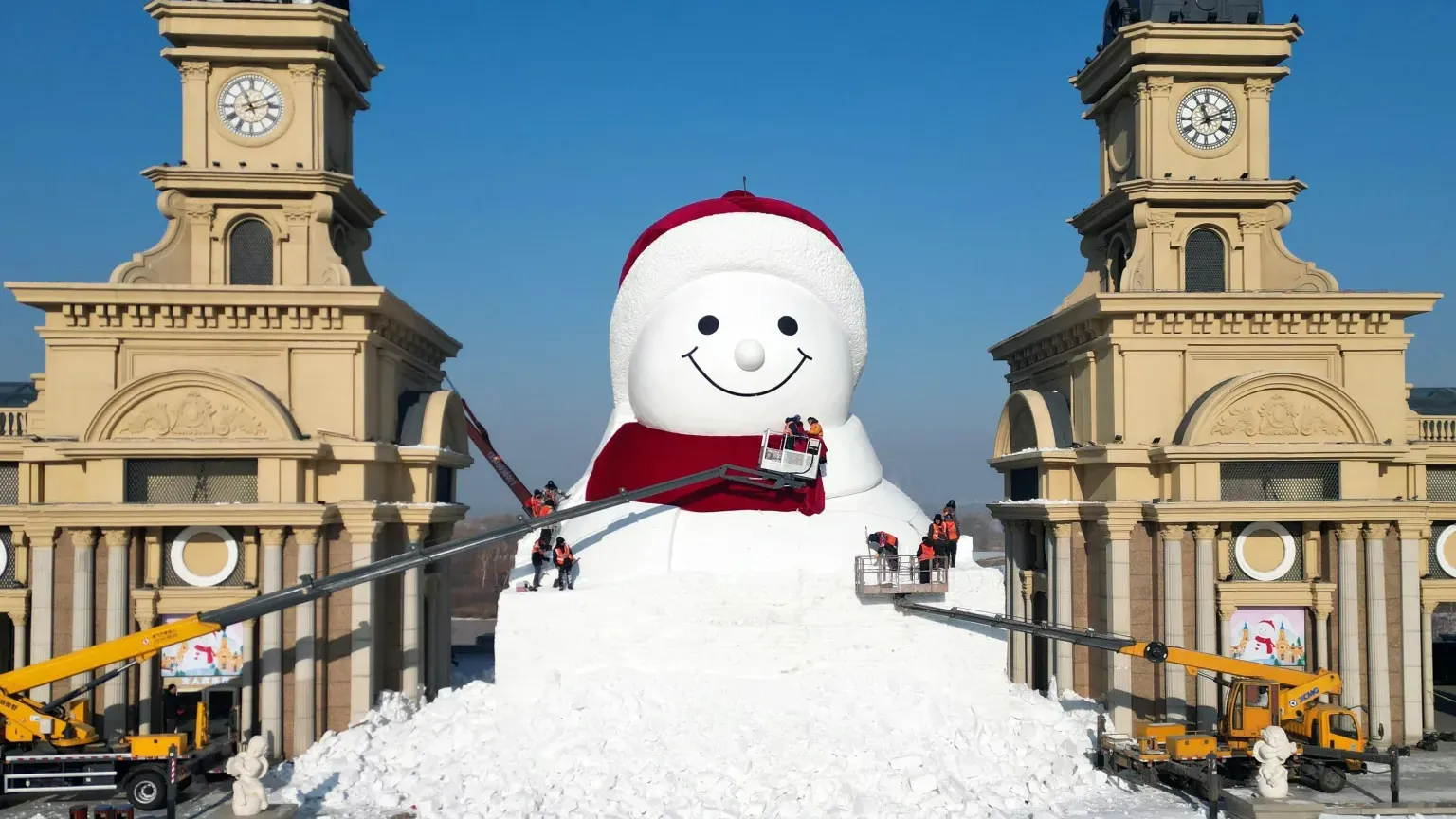 Xitoyda 11 kunda 10 metrli qor odam qurildi. Bu shov-shuvlarga sabab bo’ldi
